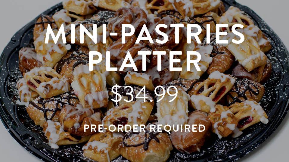 dessert platters